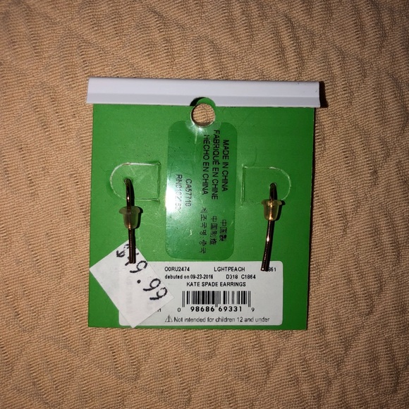 Never worn Kate Spade earrings. - Picture 3 of 3